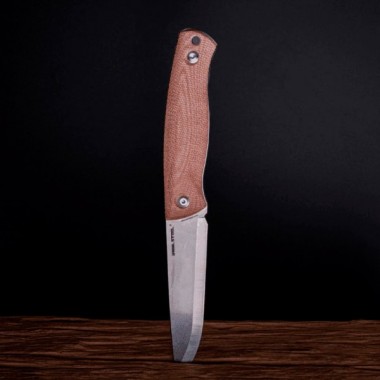 Нож Real Steel Pathfinder Fixed Brown Micarta
