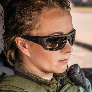 Очки защитные Wiley X WX Omega (Frame Matte Black, Lens Grey)